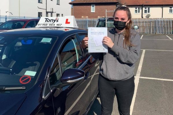 Well done to Leah from Hinckley on passing her driving test first time, the worlds your oyster now with endless possibilities